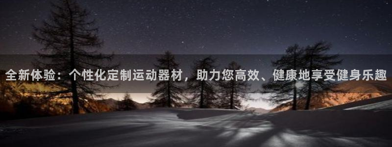 意昂4神州：全新体验：个性化定制运动器材，助力您高效
