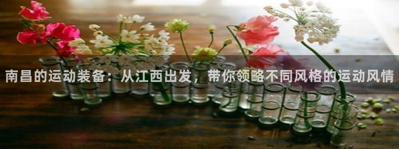 意昂4娱乐首页网站大全：南昌的运动装备：从江西出发，
