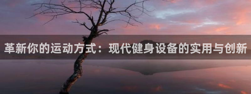 意昂体育4开户：革新你的运动方式：现代健身设备的实用与创新