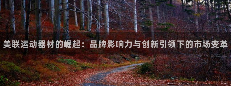 海南意昂体育4发展怎么样：美联运动器材的崛起：品牌影