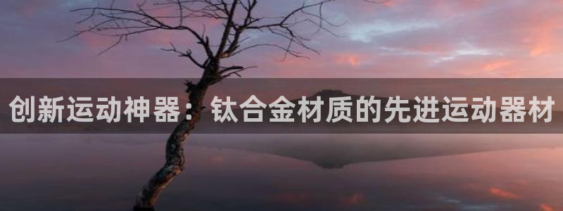 意昂体育4招商：创新运动神器：钛合金材质的先进运动器材