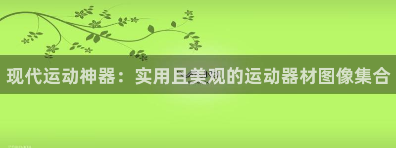 意昂4集团：现代运动神器：实用且美观的运动器材图像集