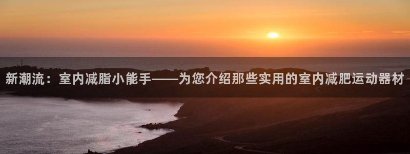 意昂4娱乐首页网站大全：新潮流：室内减脂小能手——为